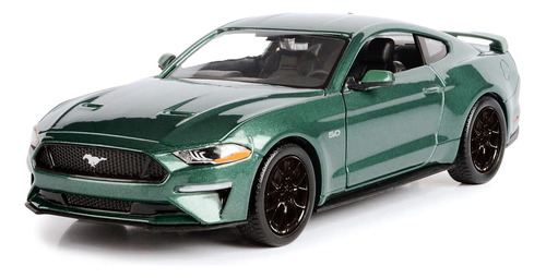 Motormax Toy Gt Verde Metalico Modelo Coche Diecast