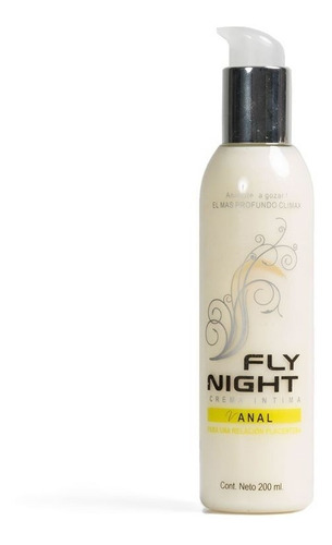 Gel Intimo Anal Neutro Lubricacion 200 Ml Fly Night