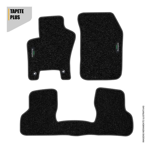 Jogo Tapete 3pçs Jeep Renegade 2015/.. +porta Malas Borracha