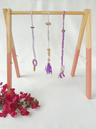 Gimnasio para bebe artesanal new arrivals