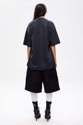 Remera Bullbenny Regular Fit Estructura Manga Corta Bordada