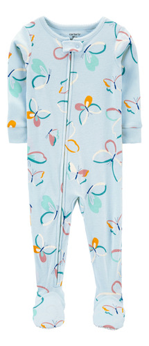 Pijama Con Pie Mariposas Algodon Carters 1n048310