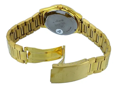 Reloj Dorado Automatico De