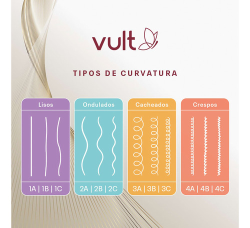 Kit Shampoo Condicionador E Creme Ondulados 2a 2b 2c Vult