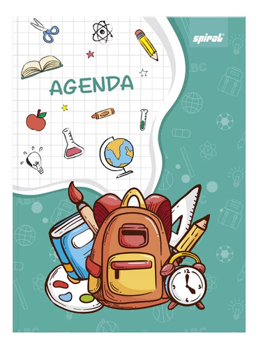 Agenda Escolar Escolinha 2024 Infantil 114f 13,5x17,5cm