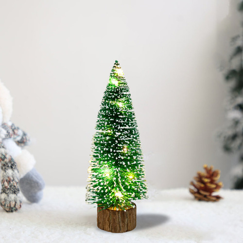 Mini Árbol De Navidad Con Iluminación Led, Árbol De Navidad