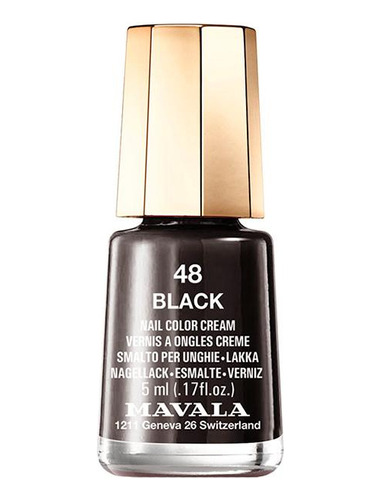 Mavala Mini Color Black 048 Mini Esmalte Cremoso 5ml