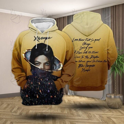 Sudadera Con Capucha Michael Jackson Xscape Music