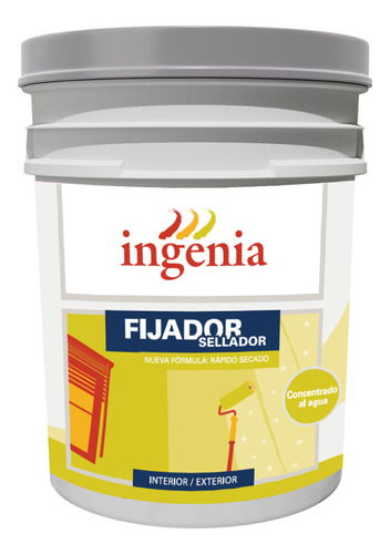 Sellador Fijador Al Agua Ingenia X 20 Litros Pintumm