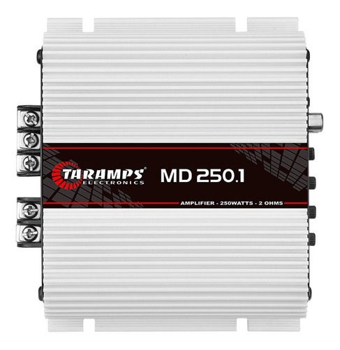 Amplificador Taramps Digital Md 250.1 250w Rms 2 Ohms