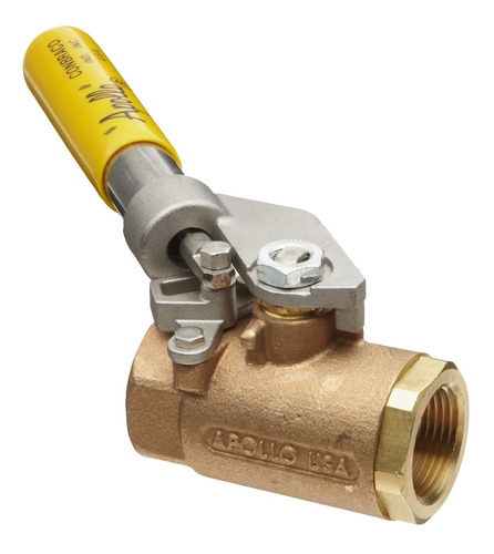 Apollo 71-500 Serie Valvula Bola Bronce Do Pieza Linea Npt 1