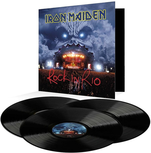 Iron Maiden Rock In Rio 3 Lps Vinyl