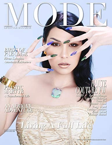 Mode Lifestyle Magazine ' Living A Full Life 2020: Collectors Edition ' Plastic Martyr Cover, De Michaels, Alexander. Editorial Independently Published, Tapa Blanda En Inglés