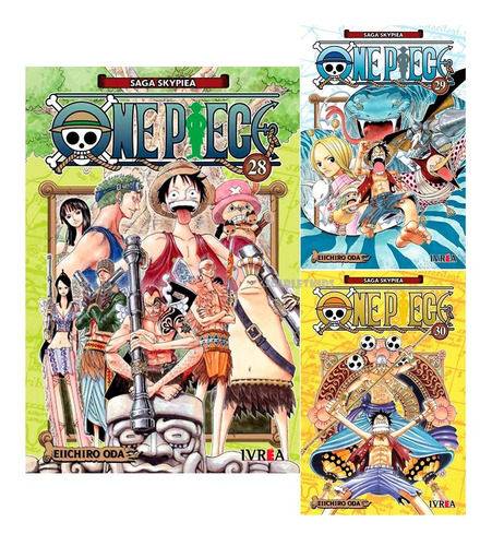 Imagen 2 de 6 de Manga One Piece 5 Tomos Elige Tu Tomo Eiichiro Oda Ivrea Sk