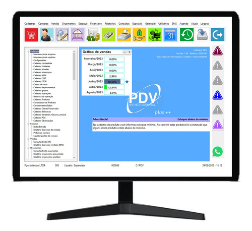 Programa Pdv Nfce Nfe Rps Sistemas Software