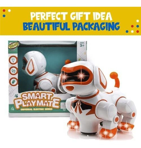 Toysery Juguete Inteligente Para Perros Robot Para Niños. Ju