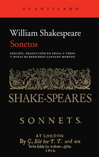 Sonetos - William Shakespeare