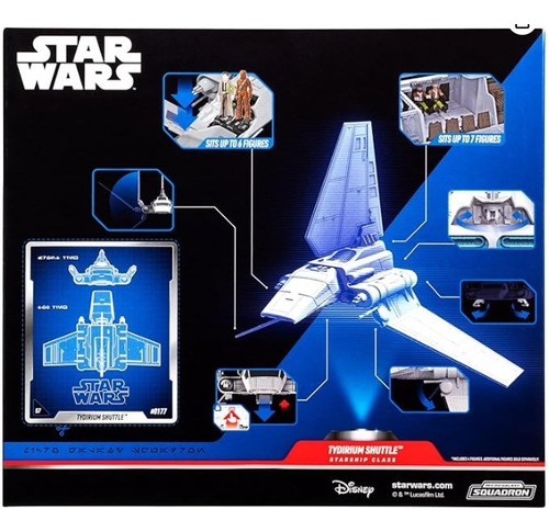 Star Wars Micro Galaxy Squadron Tydirium Shuttle