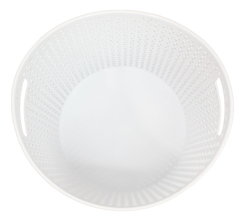 Canasta Para Ropa Sucia O Almacenamiento Resistente Blanco
