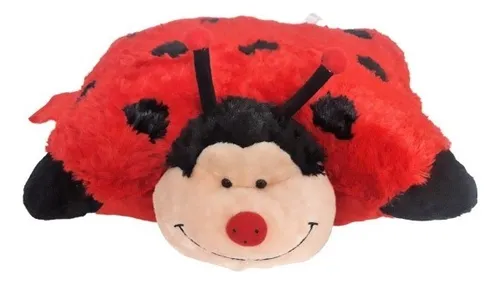 Almohada plegable Joana, forma de abeja o oveja, 44 x 50 cm, diseño de tela de peluche de Joana