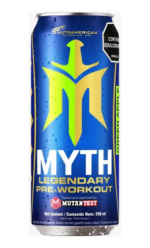 Myth Legendary Pre-workout - L a $32