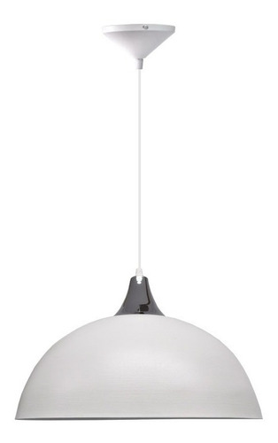 Lampara Colgante Esfera Cromo Blanca 37 Led Martin & Martin