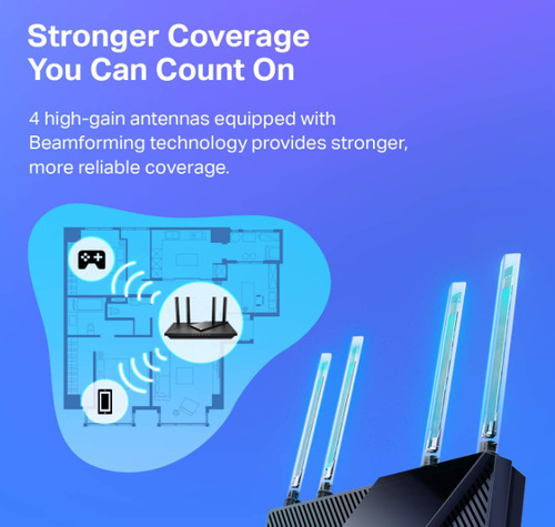 Smart Router Wifi 6 Tp-link Archer Ax21 Doble Banda