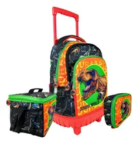 Comprar Set Jurassic Mochirueda+lonchera+cartuchera Scool