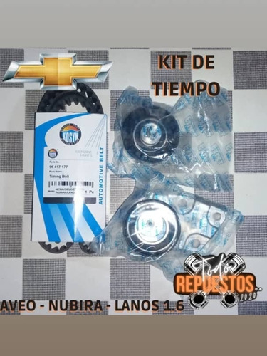 Kit De Tiempo Aveo -nubira - Lanos 1.6