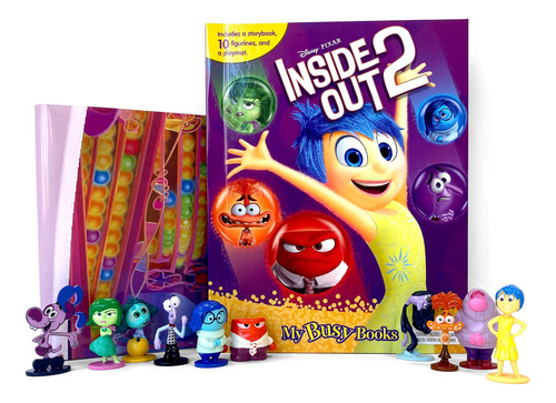 Book : Disney Inside Out 2 My Busy Books - Storybook, 10...