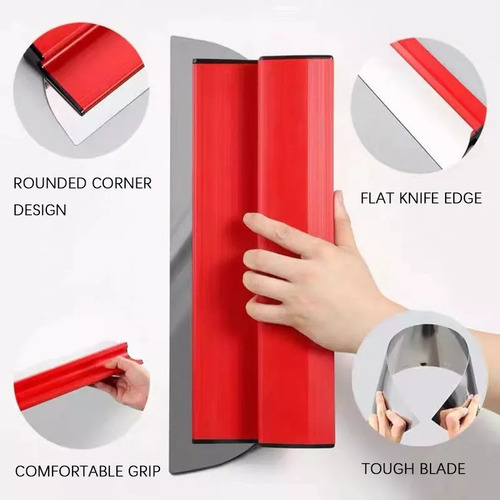 Máquina De Alisamento De Reboco Flexível Putty, 60cm