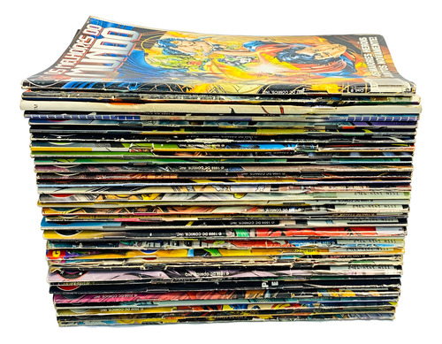 Gibi Os Melhores Do Mundo Coleção Completa 1 Ao 33 Dc Comics Editora Abril (Usado)