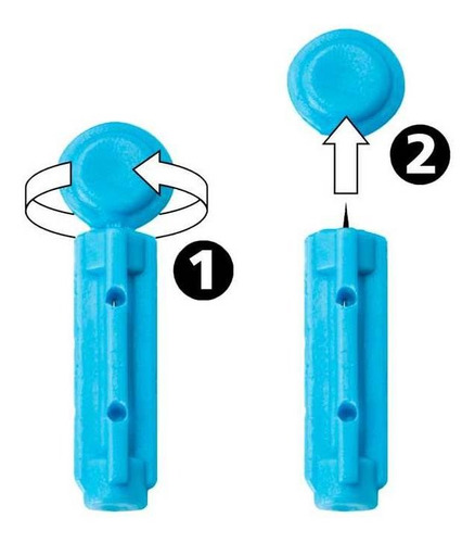 Imagen 2 de 3 de Lancetas Accu-chek Softclix 50 Unidades