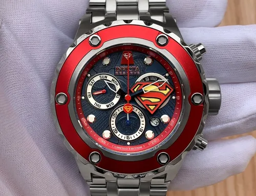 Rel gio Invicta Dc Comics Superman Modelo 33815 Original