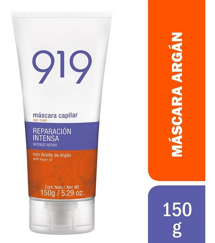 Mascara Capilar Reparacion Intensa Con Aceite Argan 919 150g