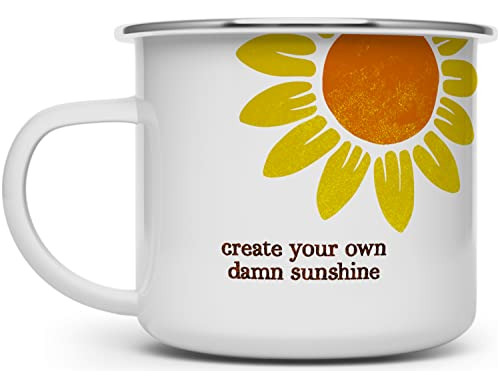 Taza De Camping Inspiradora Y Divertida (16oz)