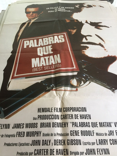 Poster Palabras Que Matan  James Wood  Original