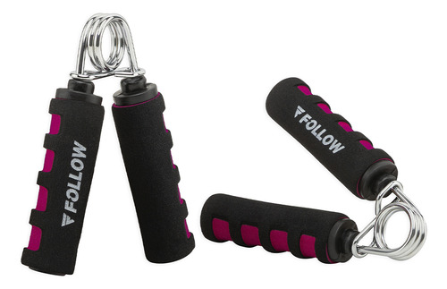 Resortes De Mano Follow Fit Negro Solo Deportes