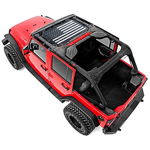 Savadicar Parasol De Malla Para Jeep Wrangler Jk Jku 2007 20