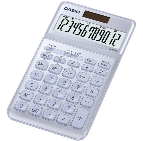 comprar Calculadora Casio Escritorio Azul Jw-200sc-bu Color Azul acero