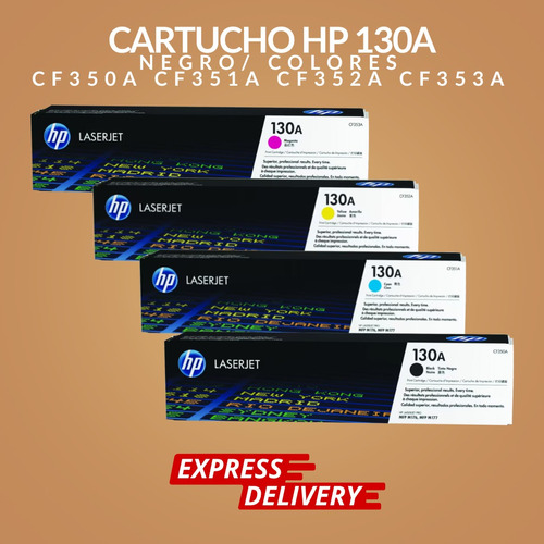 Toner Original Hp Cf350a Cf351a Cf352a Cf353a 130a