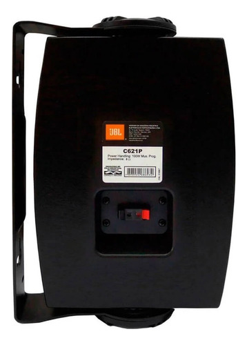 Kit 6 Caixas De Som Jbl C621p Ambiente 6 Preto