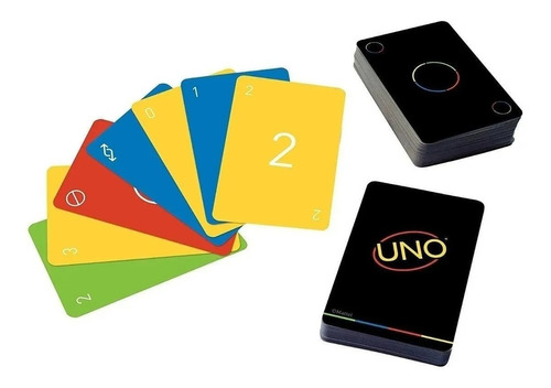 Juego De Cartas Uno Minimalista Hasta 10 Jugadores Español 