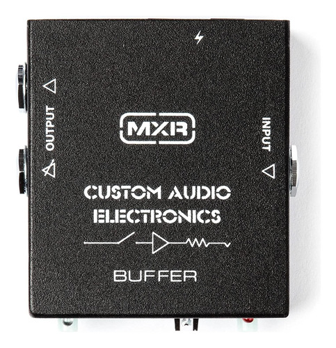 Buffer De Cae Mxr Mxr Mxr Mxr Con 2 Cables De Parche Y Fuent