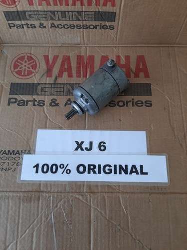 Motor De Partida Arranque Yamaha Xj6 Xj6f Original (usado)