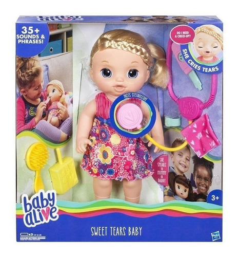 Oferta! Muñeca Baby Alive Dulces Lagrimas, C0957 Hasbro 