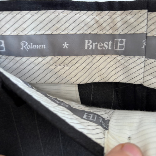 Traje Brest Ambo Italiano Para Hombre Talla M (Usado)