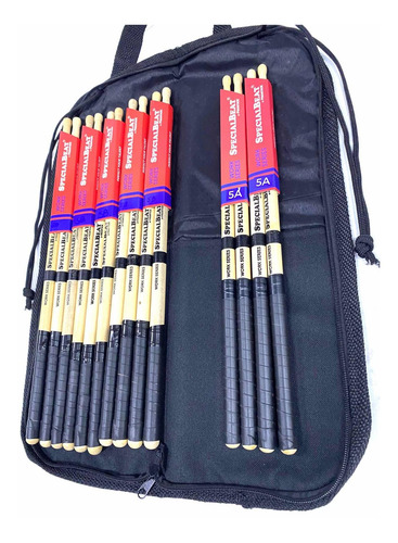Kit Baqueta 5 Par 5b + 2 Par 5a Specialbeat By Prostick+bag