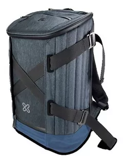 Mochila 15.6 Convertible Laptop Klip Xtreme Protect Knb-900 Color Azul Diseño de la tela Liso