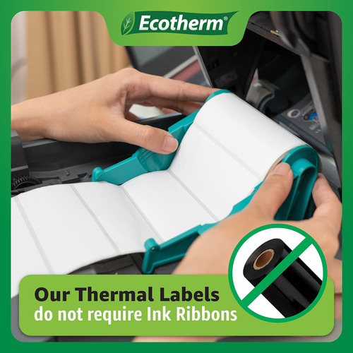 Etiquetas Térmicas Ecotherm 4x1 15000, 6 Rollos, Zebra